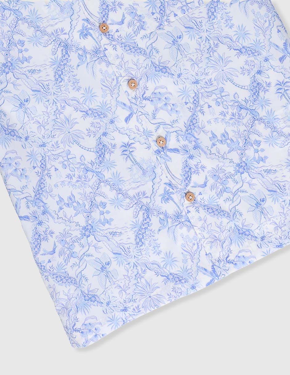 Camisa casual Liberty manga corta para niño 7