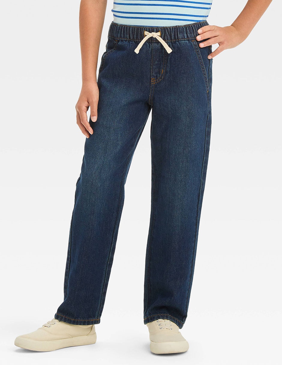 Jeans straight para niño