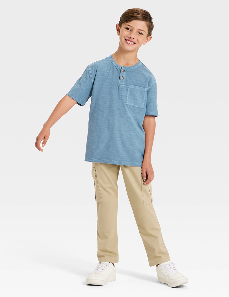 Playera manga corta para niño 3