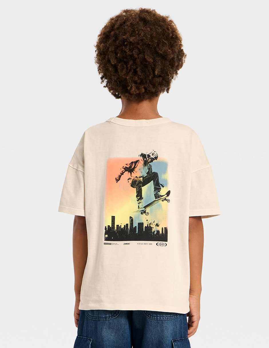 Playera manga corta para niño 2