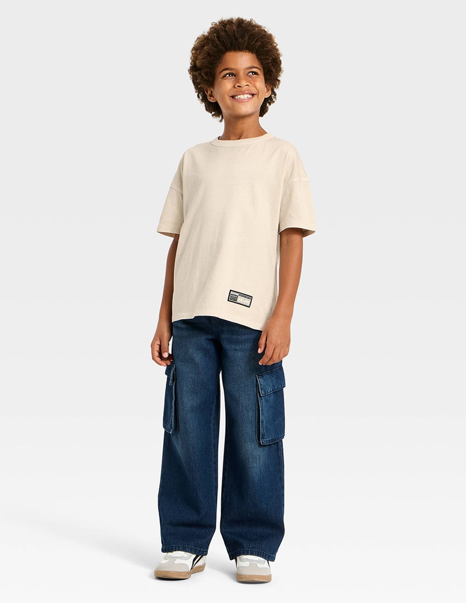 Playera manga corta para niño 3
