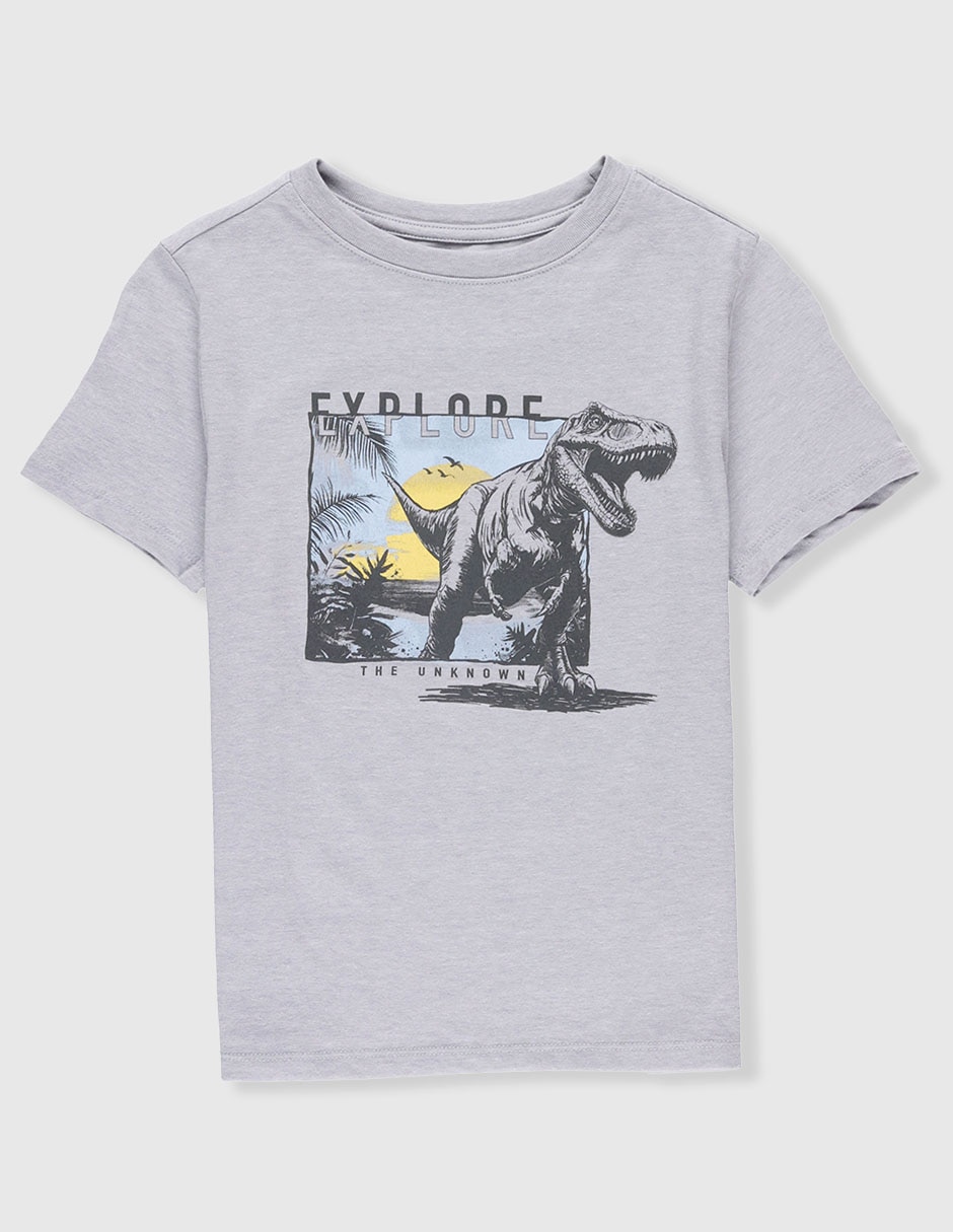 Playera Cat & manga corta para niño