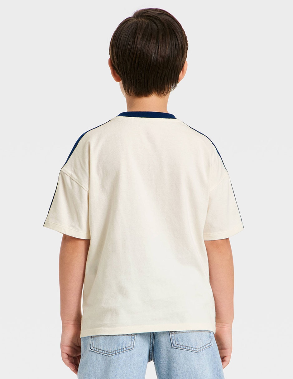 Playera Madrid manga corta para niño 2