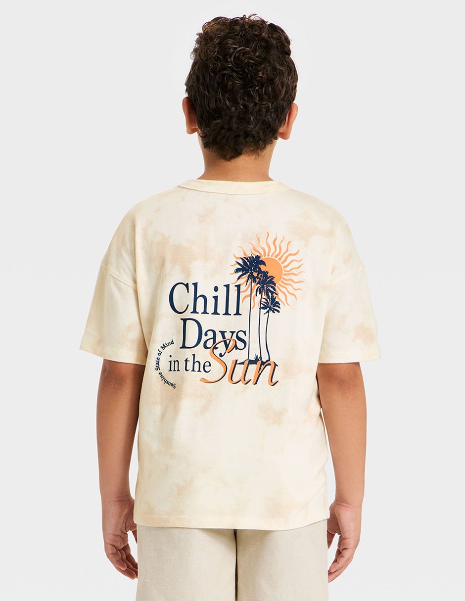 Playera manga corta para niño 2