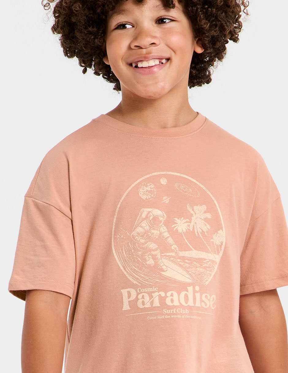 Playera manga corta para niño 4