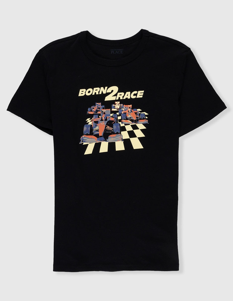 Playera manga corta para niño