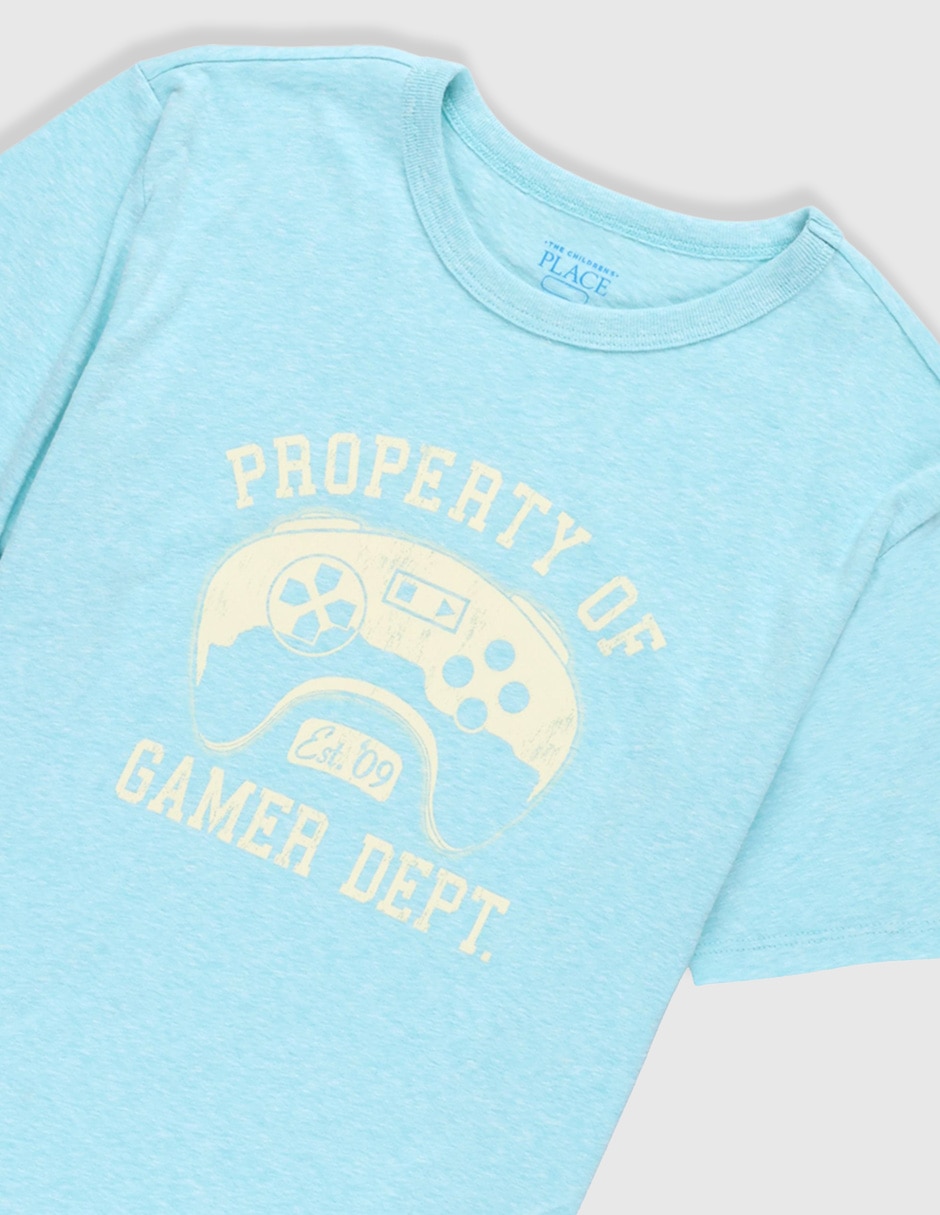 Playera manga corta para niño 3
