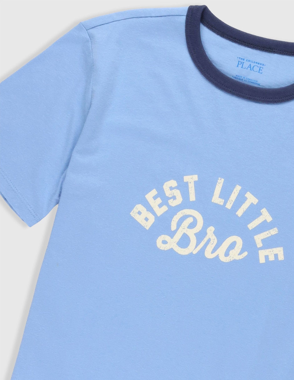 Playera manga corta para niño 3