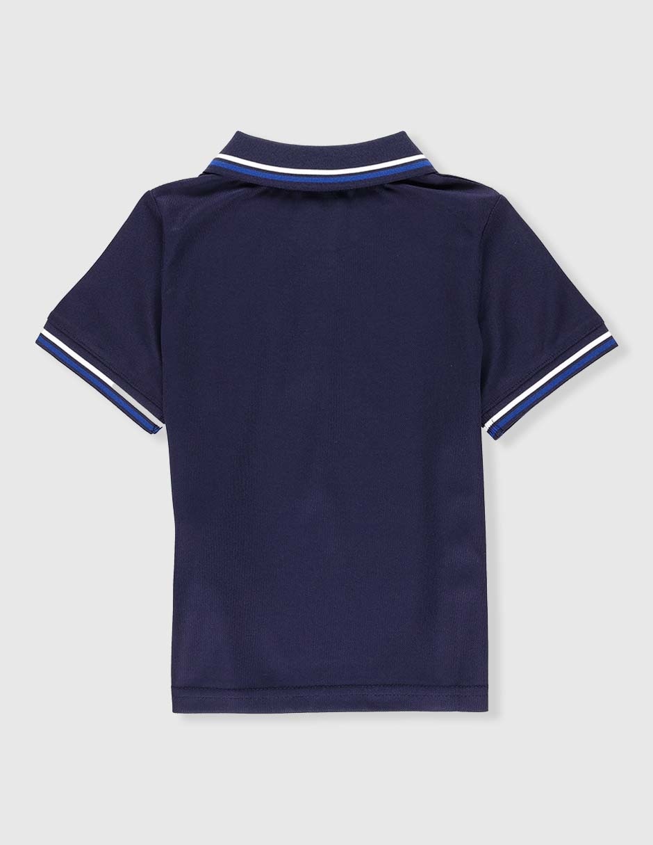 Playera tipo polo de algodón para niño 2