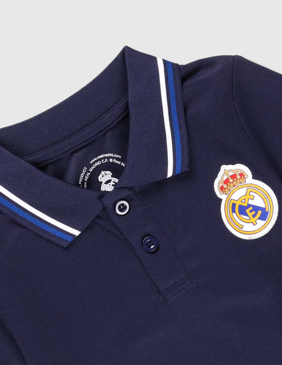 Playera tipo polo de algodón para niño 3