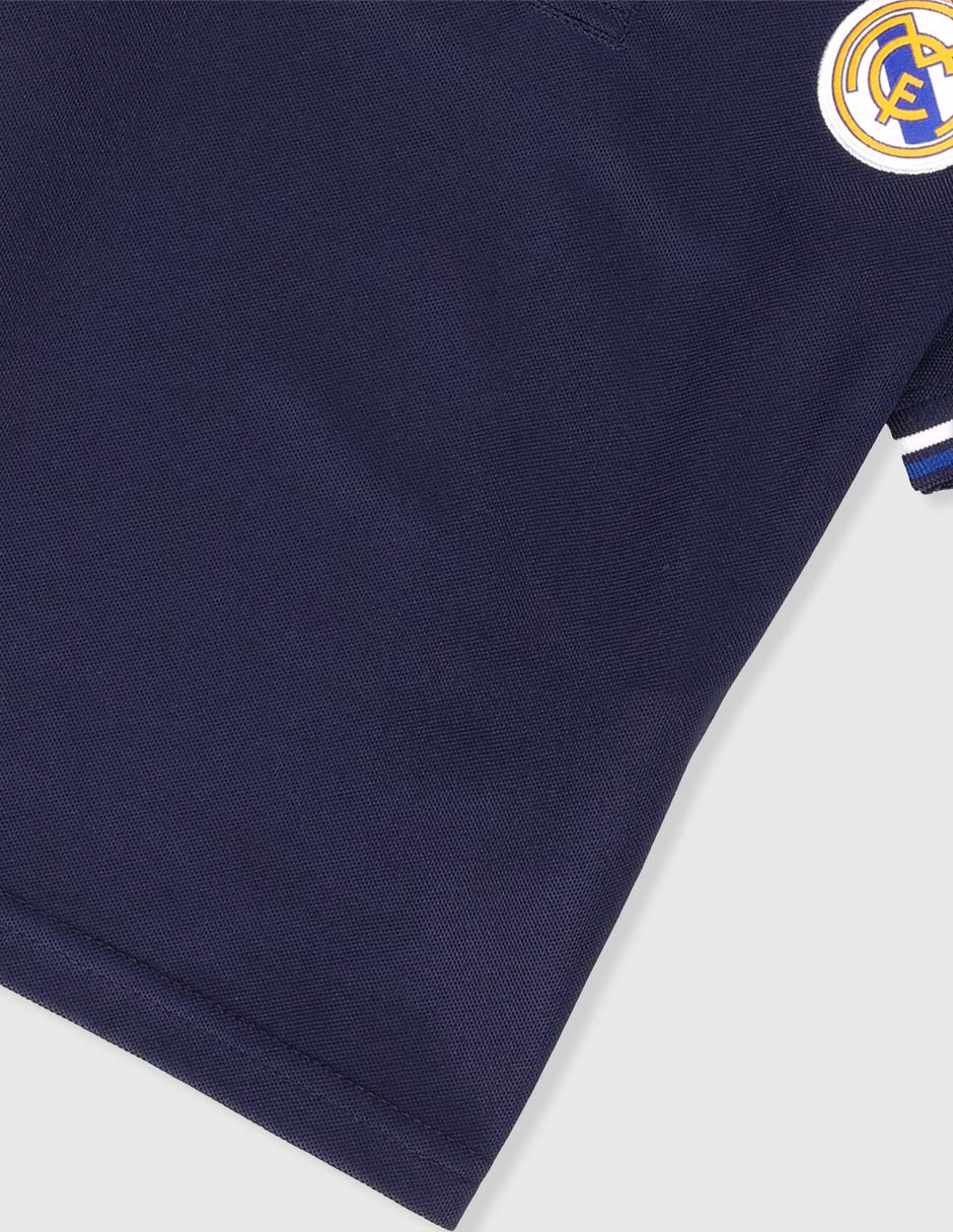 Playera tipo polo de algodón para niño 4