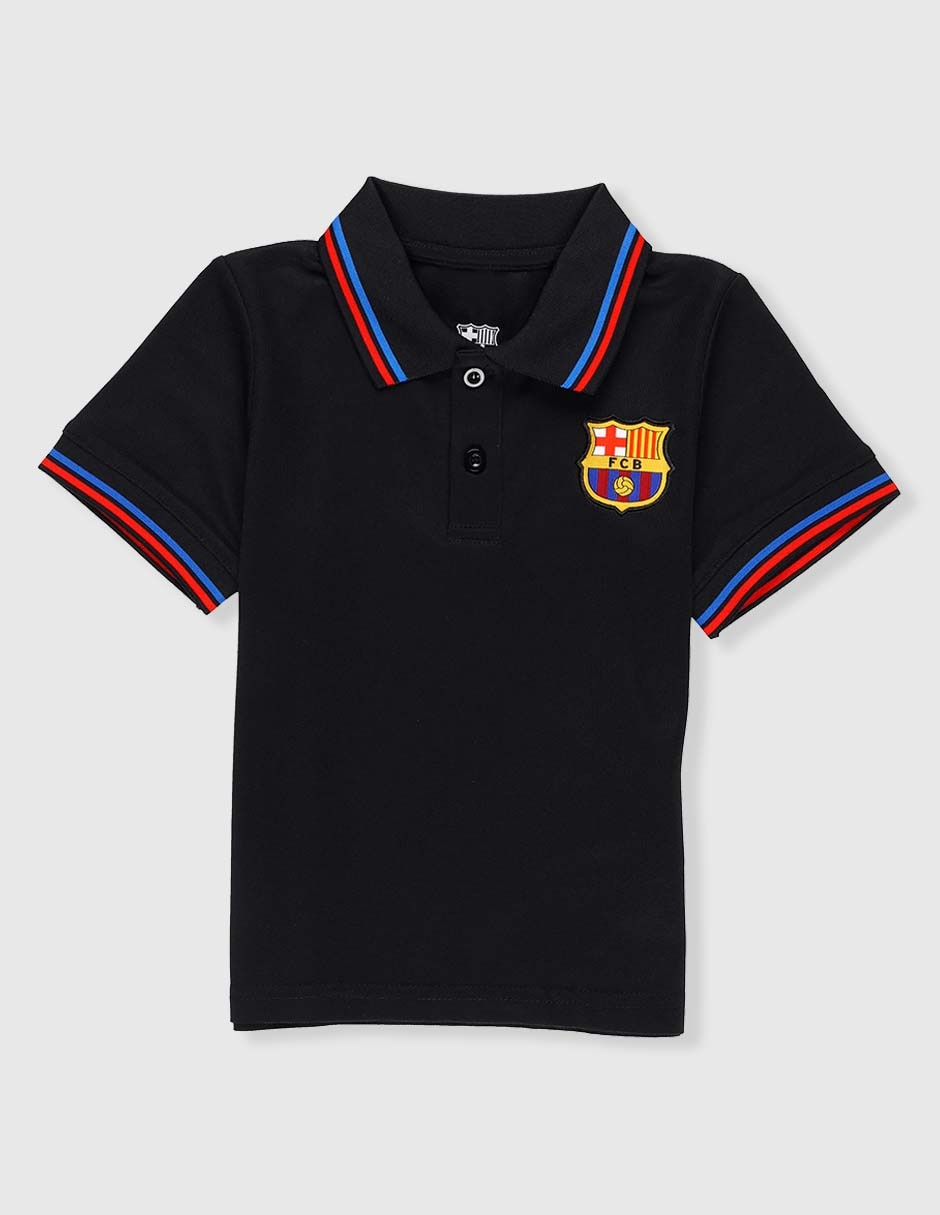 Playera tipo polo para niño