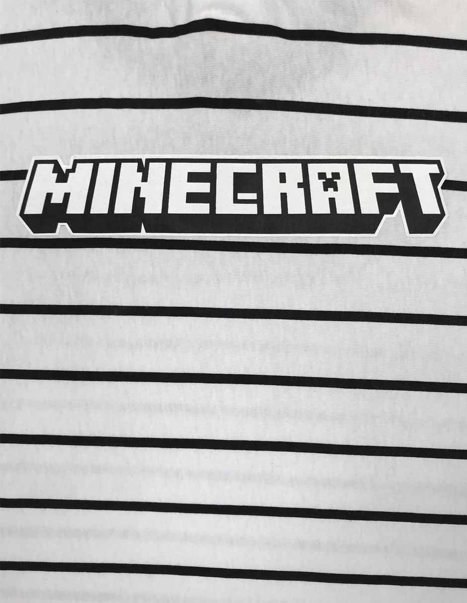 Set playera/playera minecraft sin familia o coleccion  "manga" corta "para" niño 5