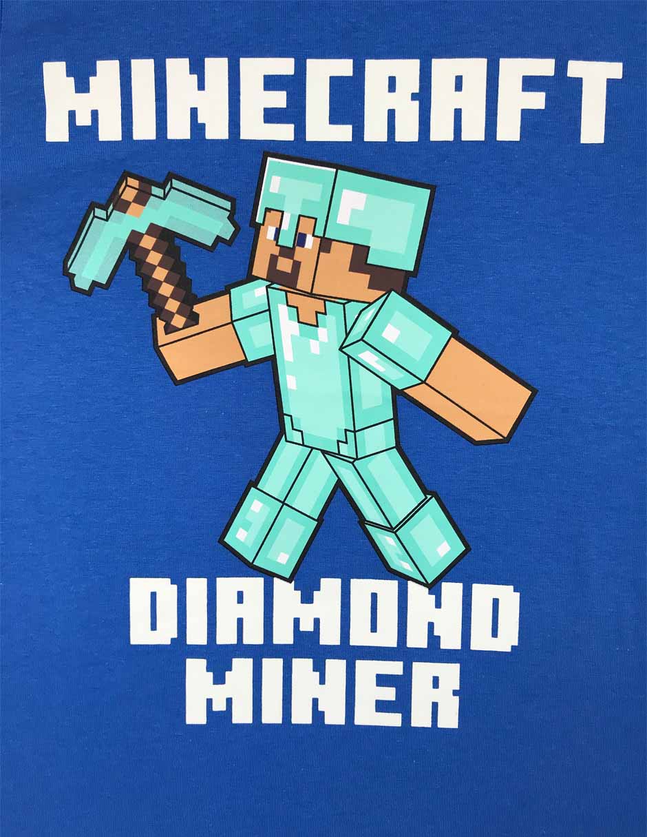 Set playera/playera minecraft sin familia o coleccion  "manga" corta "para" niño 5