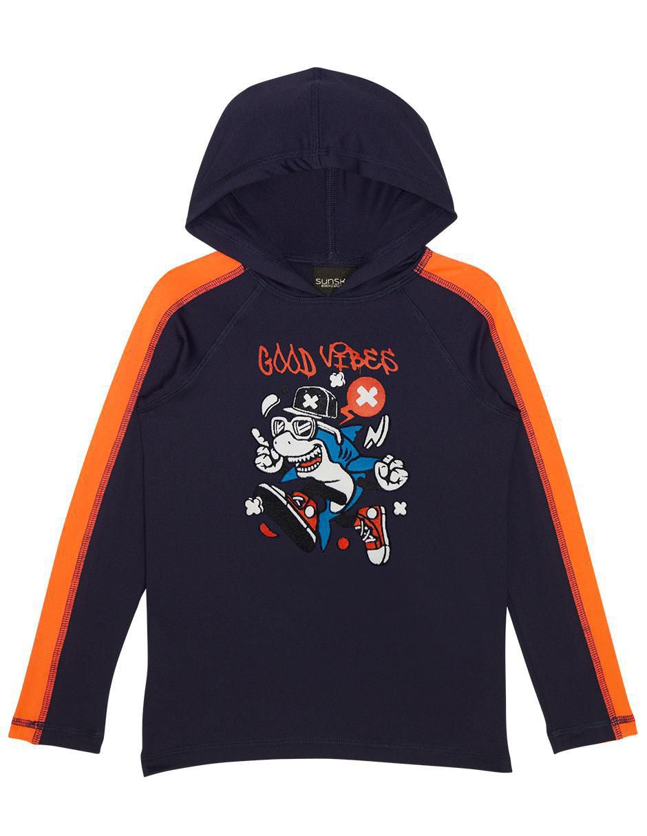 Wetshirt estampado gráfico para niño