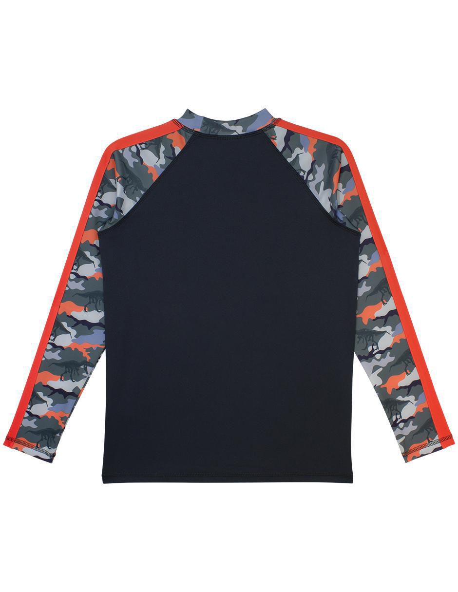 Wetshirt estampado camuflaje para niño 2