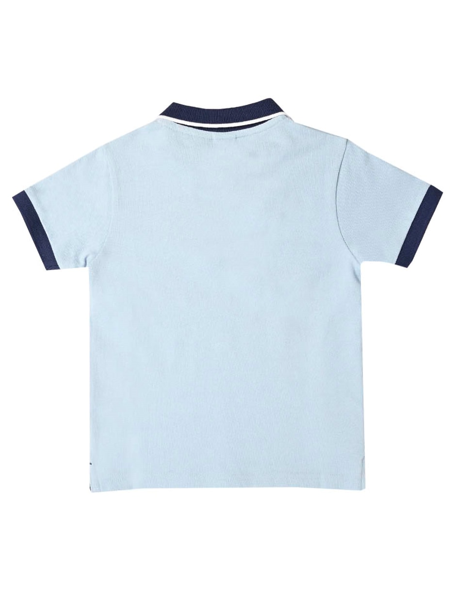 Playera tipo polo Karang de algodón para niño 2