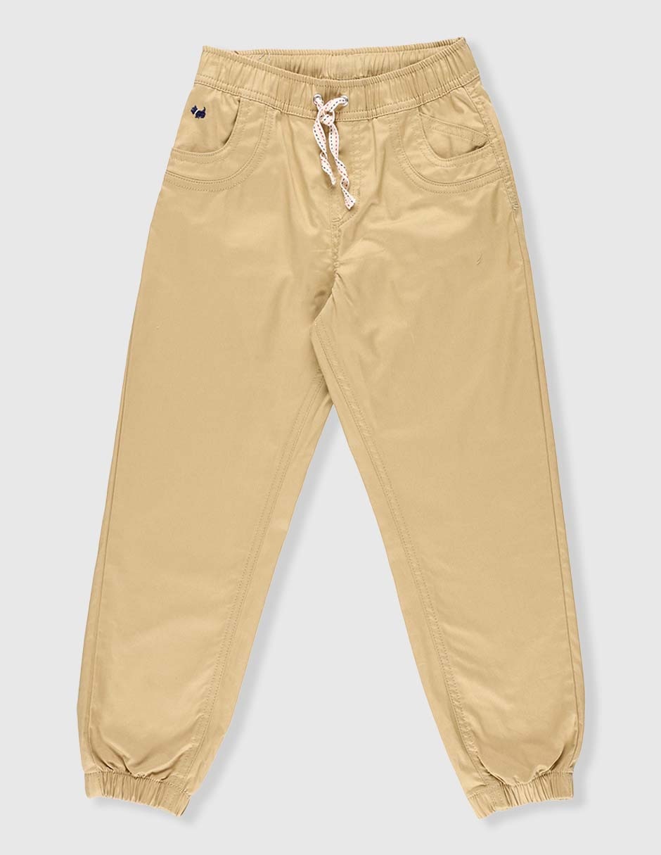 Jeans jogger straight lavado medio para niño Jeans jogger straight lavado medio para niño