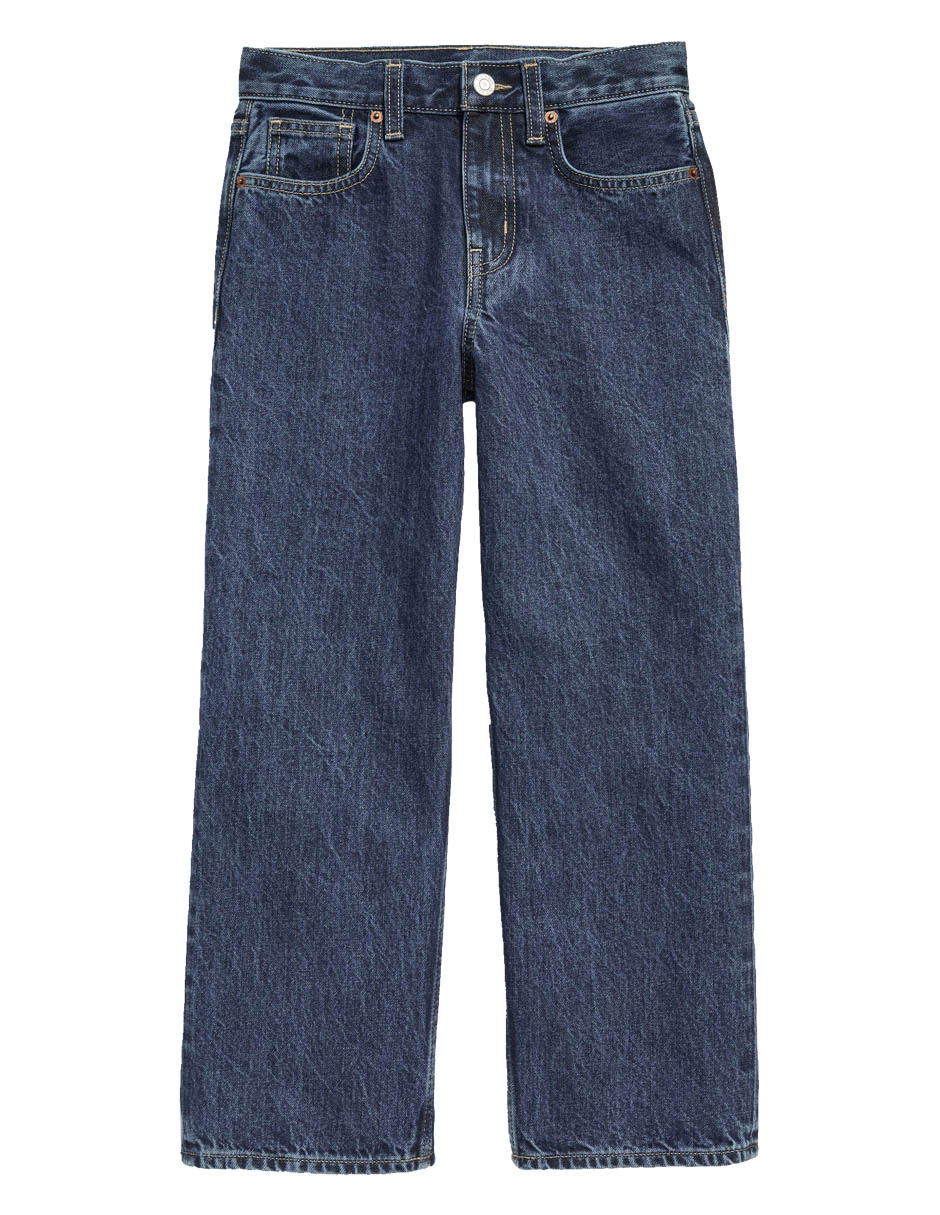 Jeans baggy 766416-001 lavado obscuro para niño 3