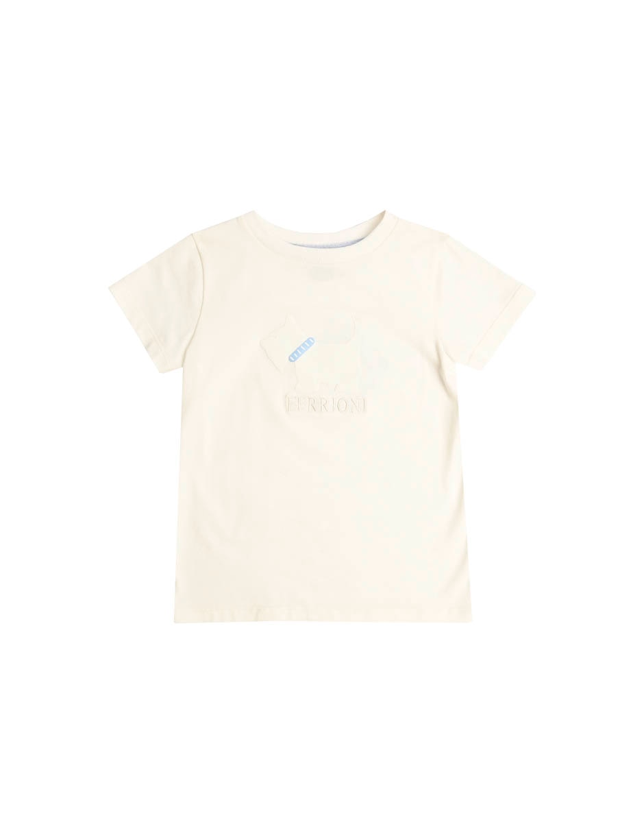 Playera Deniss manga corta para niño