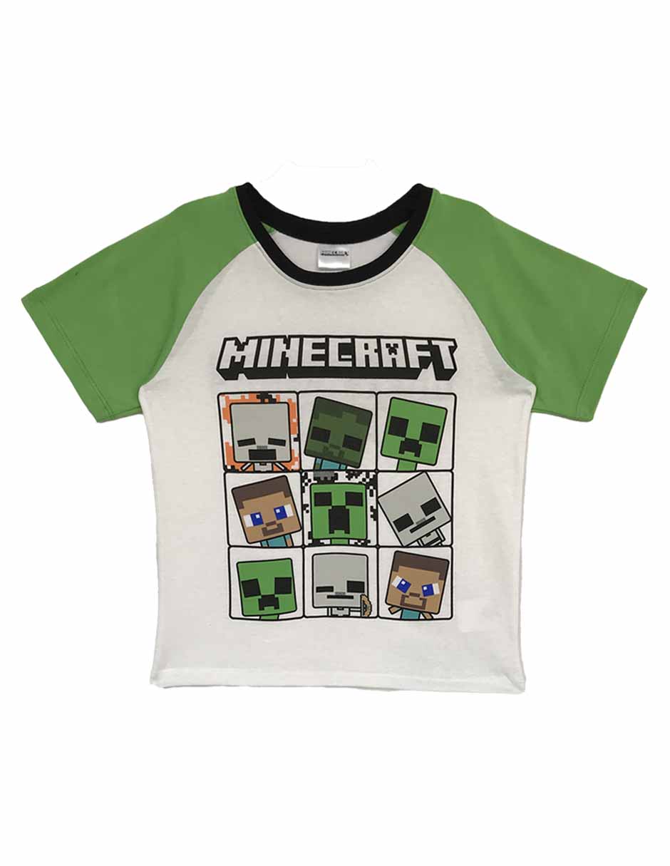 Playera manga corta para niño