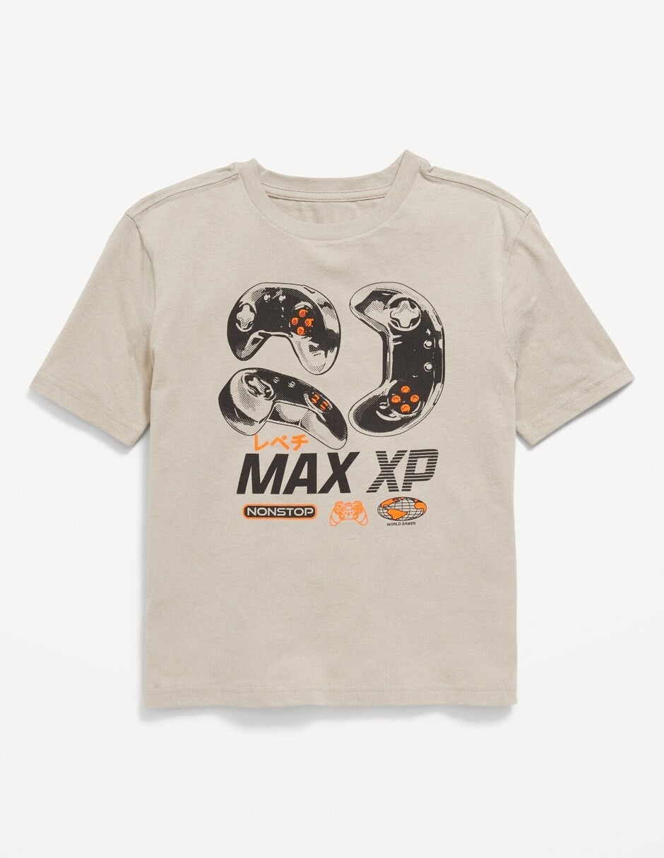 Playera manga corta para niño