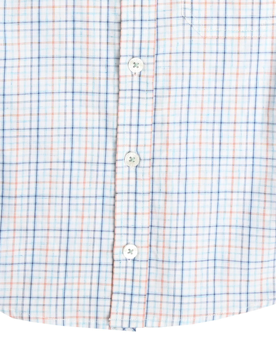 Camisa casual Rona de algodón manga corta para niño 4