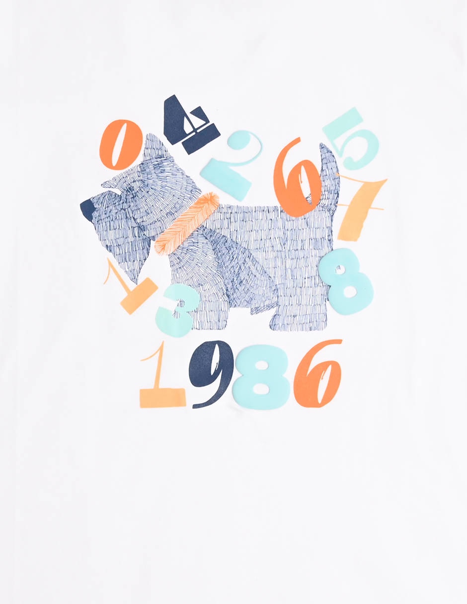 Playera Wilkie manga corta para niño infantil 3