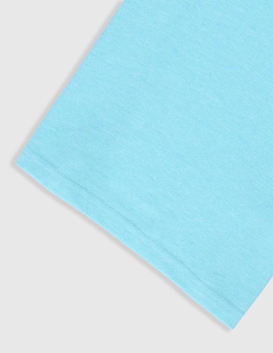 Playera tipo polo de algodón para niño 4