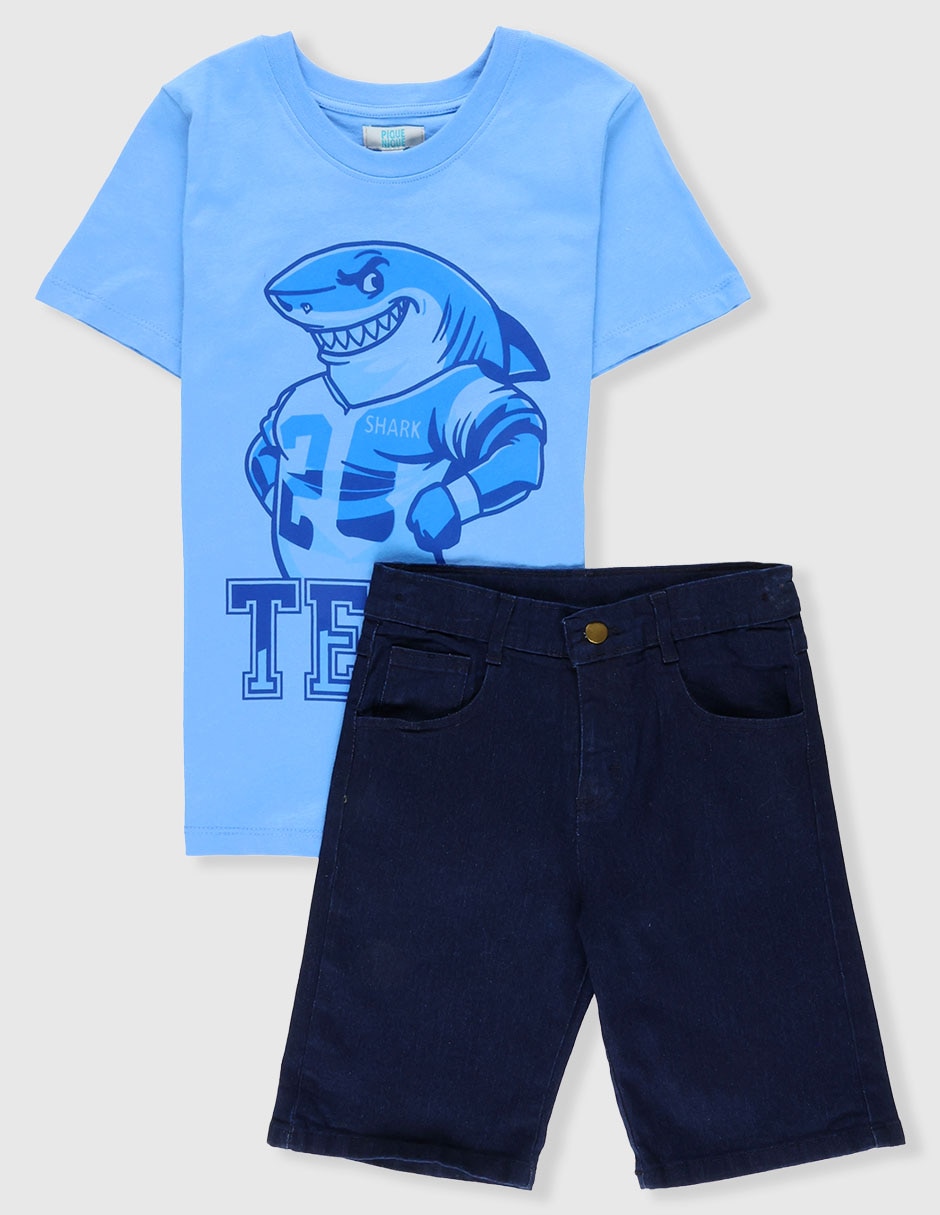 Conjunto de algodón para niño