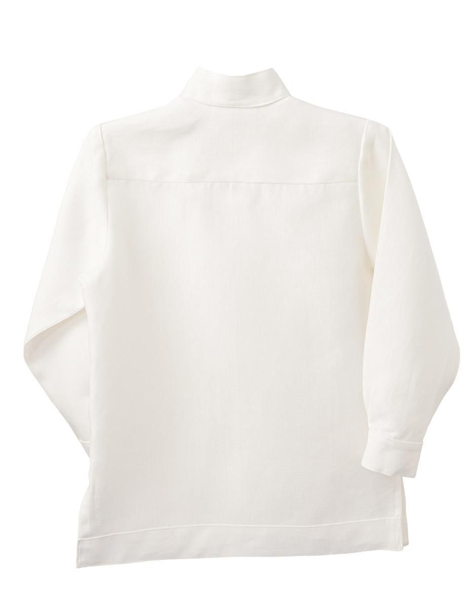 Guayabera manga larga para niño 3