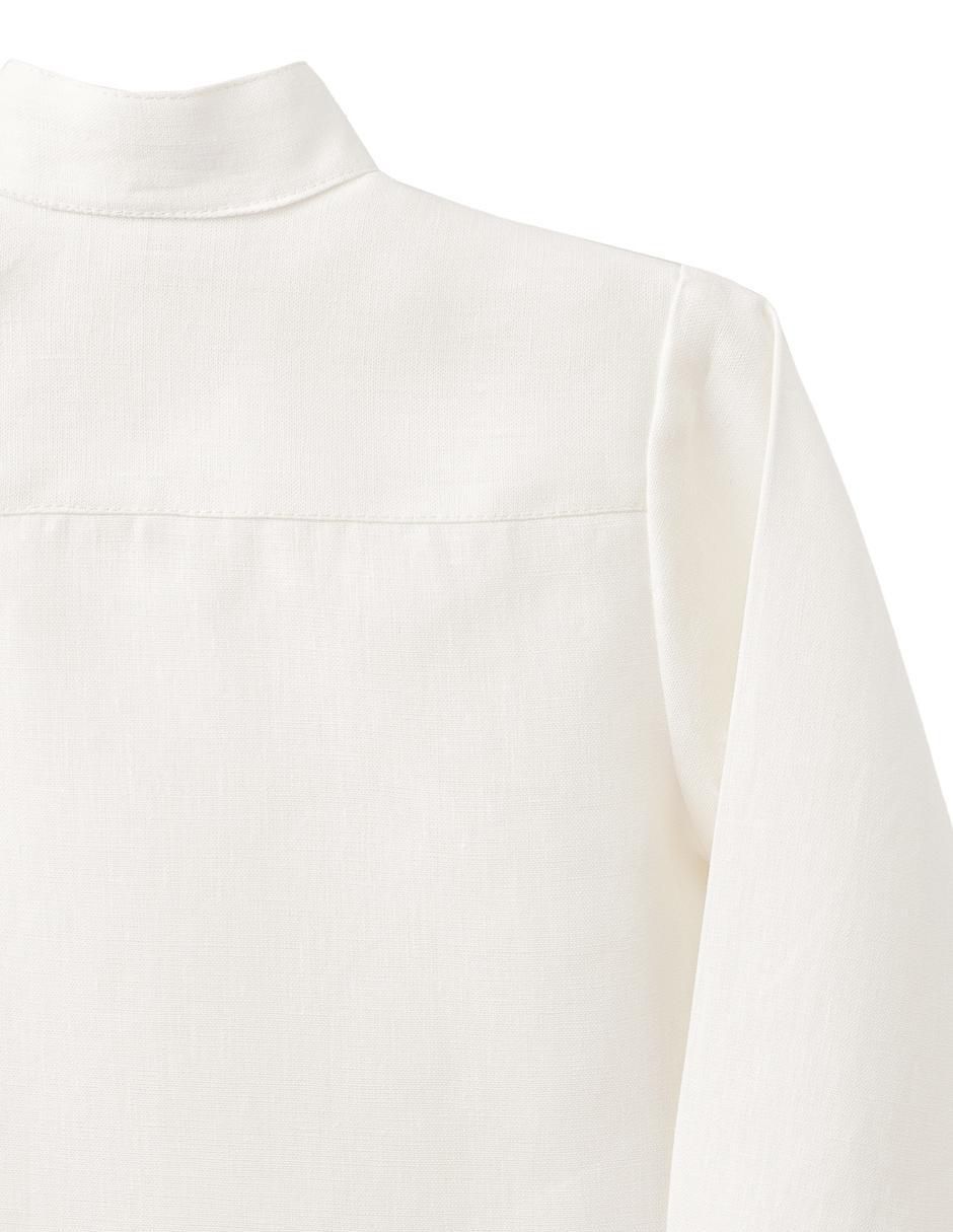 Guayabera manga larga para niño 4