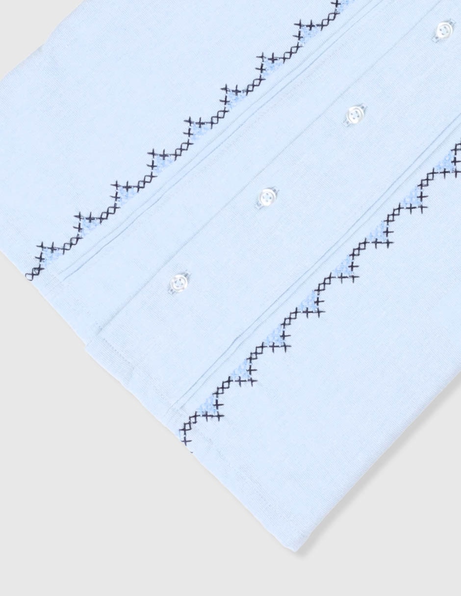 Guayabera manga corta para niño 4