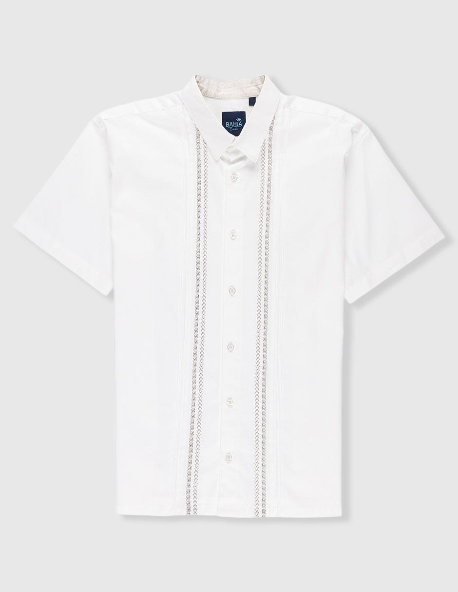 Guayabera manga corta para niño