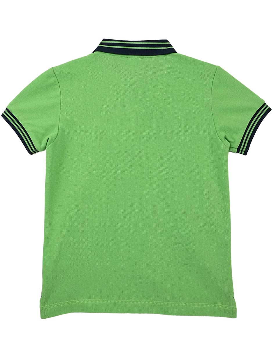 Playera tipo polo Selb de algodón para niño 4