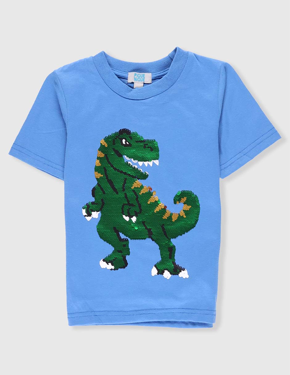 Playera Dinosaurios manga corta para niño