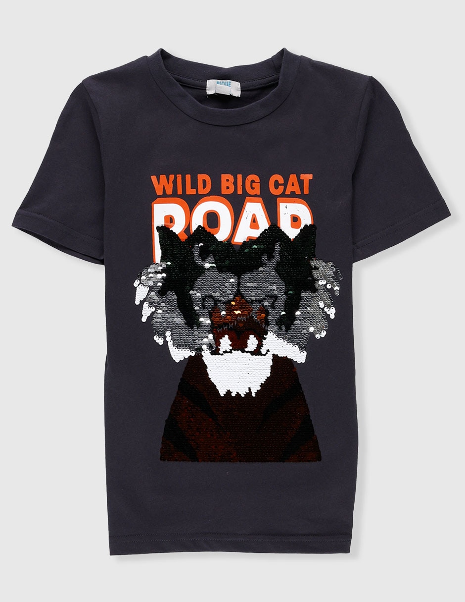 Playera manga corta para niño