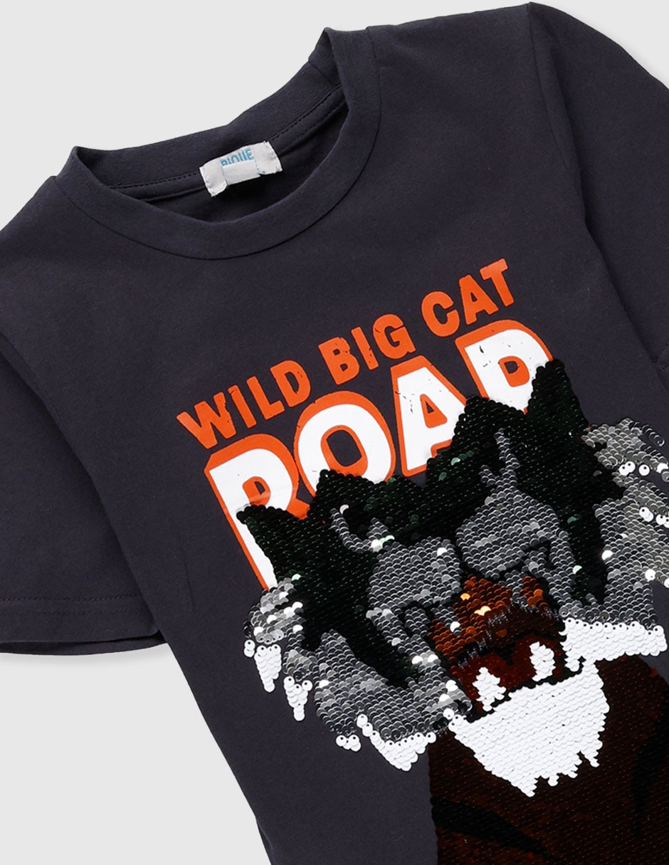 Playera manga corta para niño 3