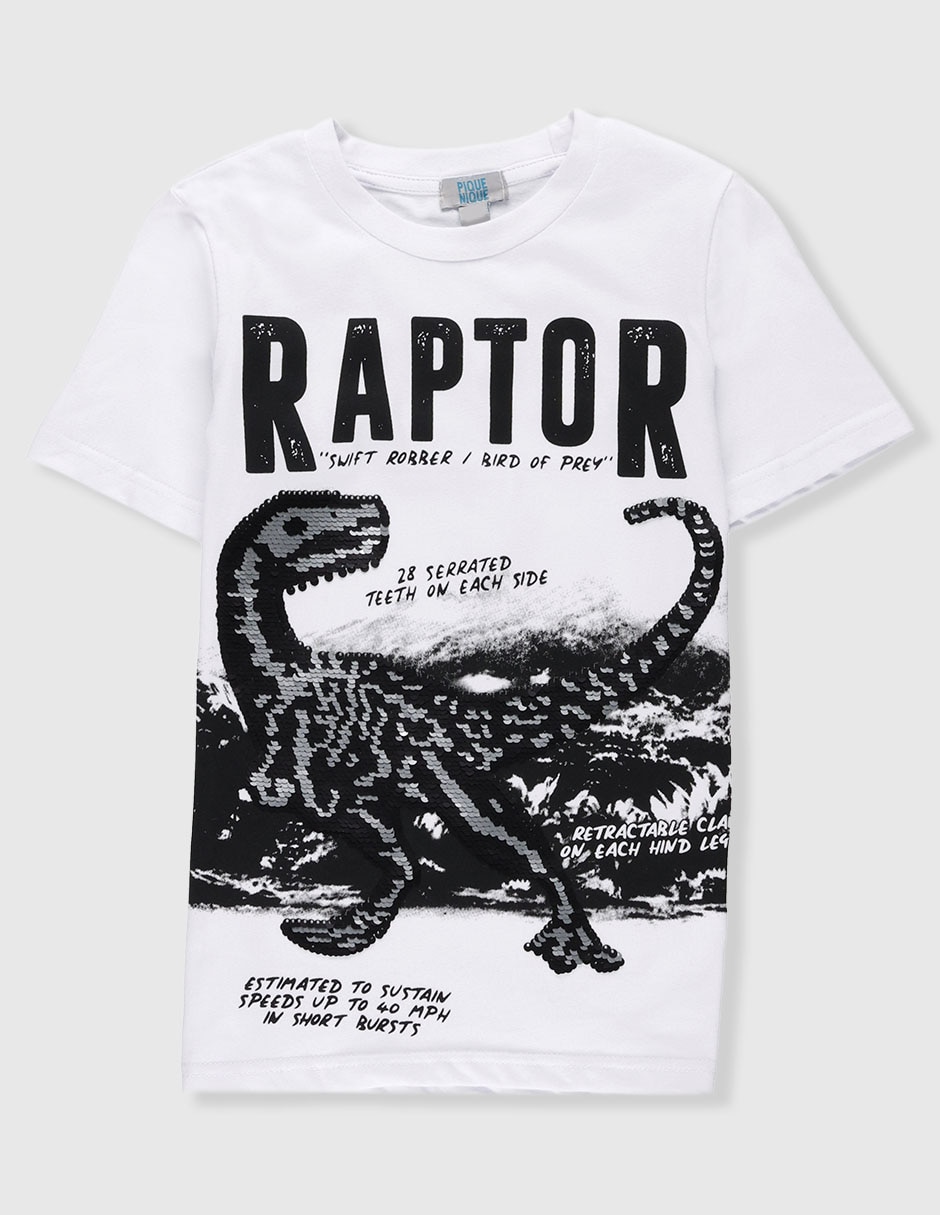 Playera manga corta para niño