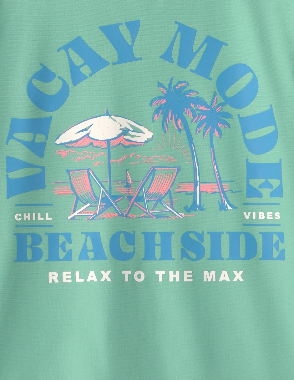 Playera manga corta para niño 4