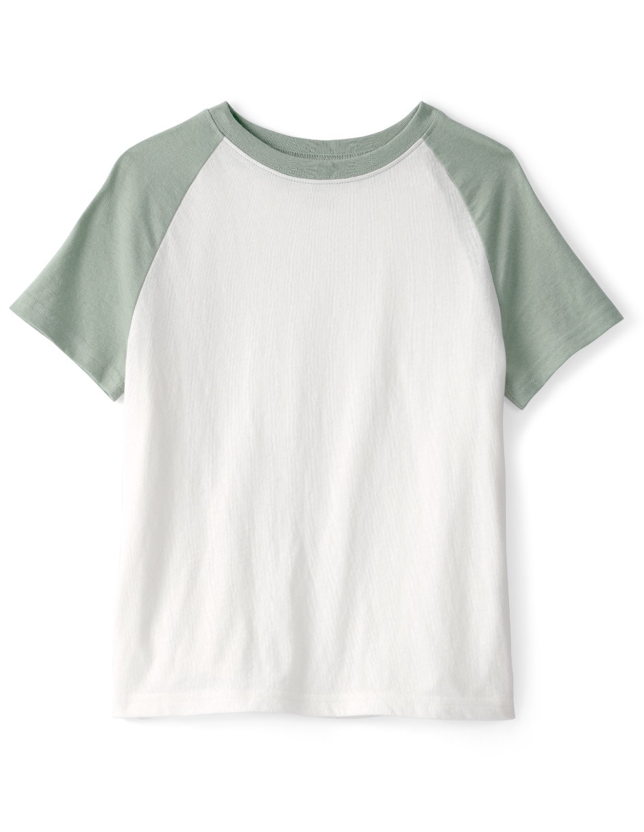 Playera manga corta para niño