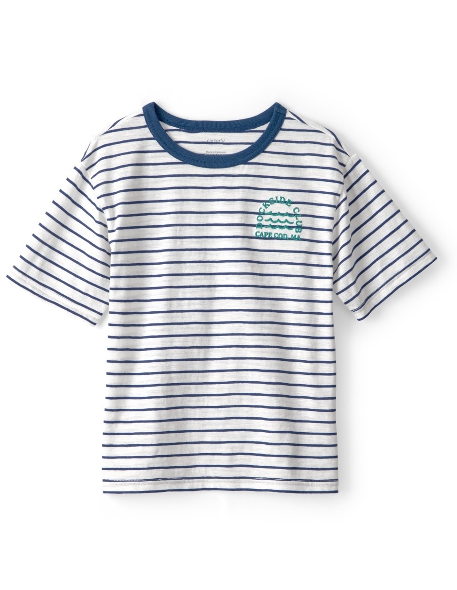 Playera manga corta para niño