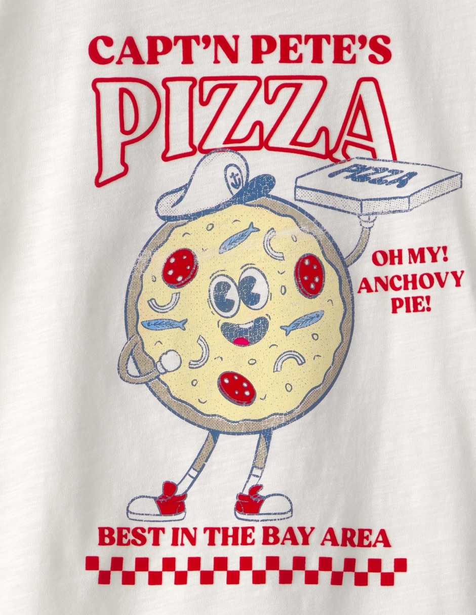 Playera manga corta para niño 4