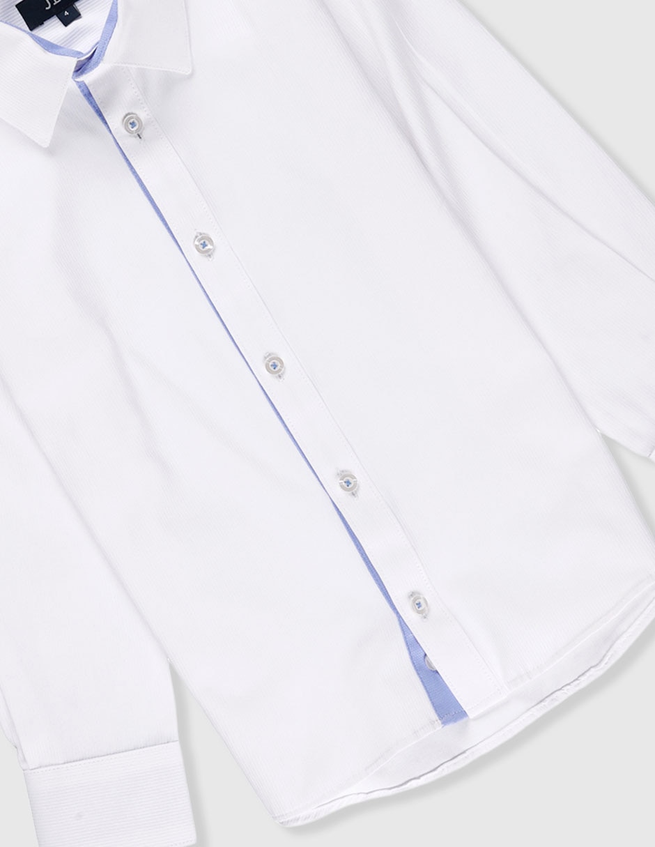 Camisa formal manga larga infantil 3