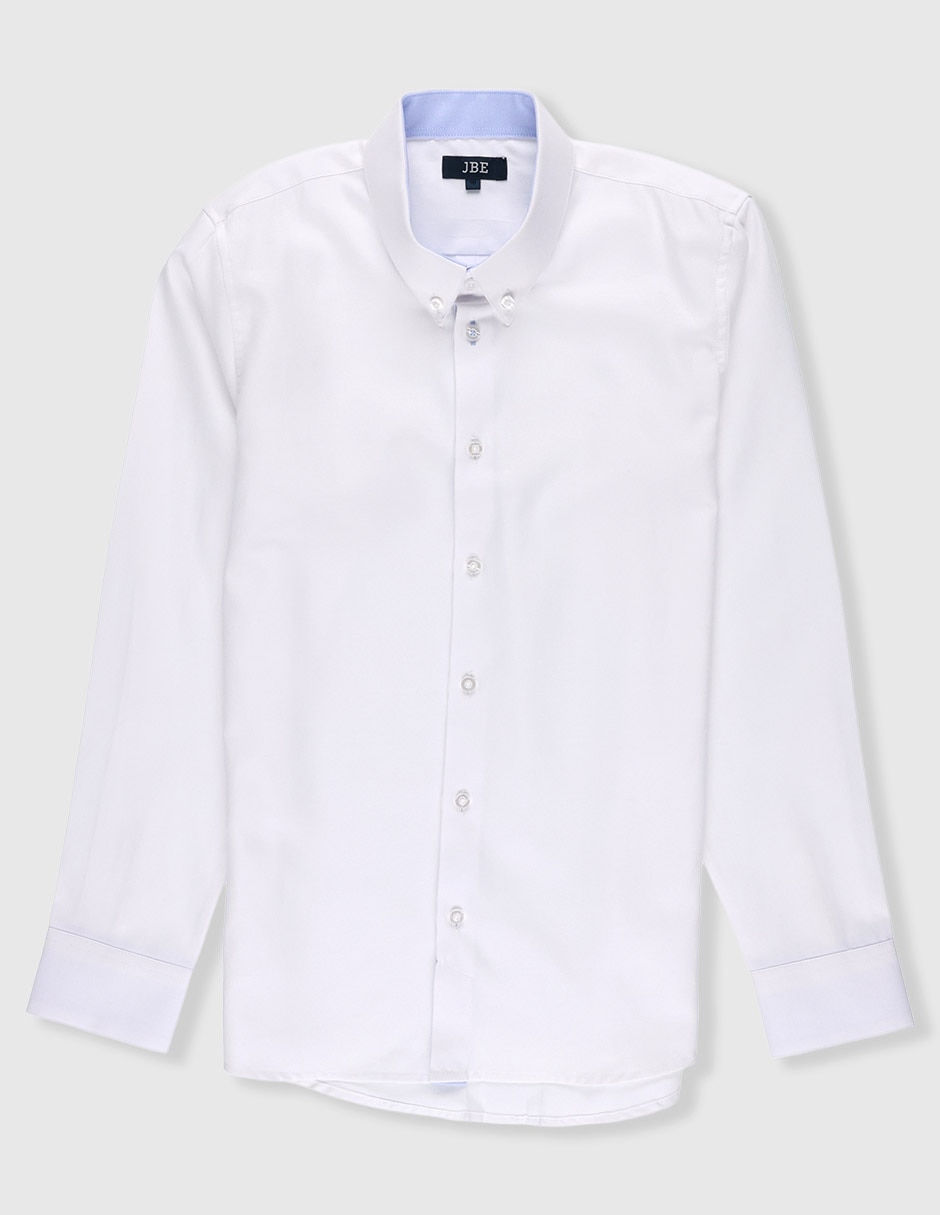 Camisa de vestir manga larga para niño