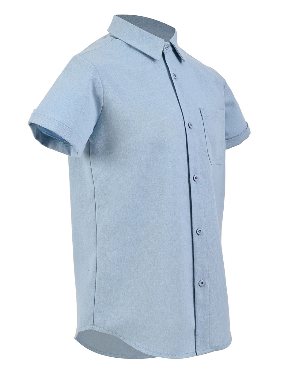 Camisa casual manga corta para niño 3