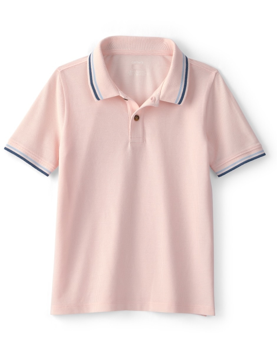 Playera tipo polo / set playera tipo polo sin familia o colección "de" algodón "para" niño 1