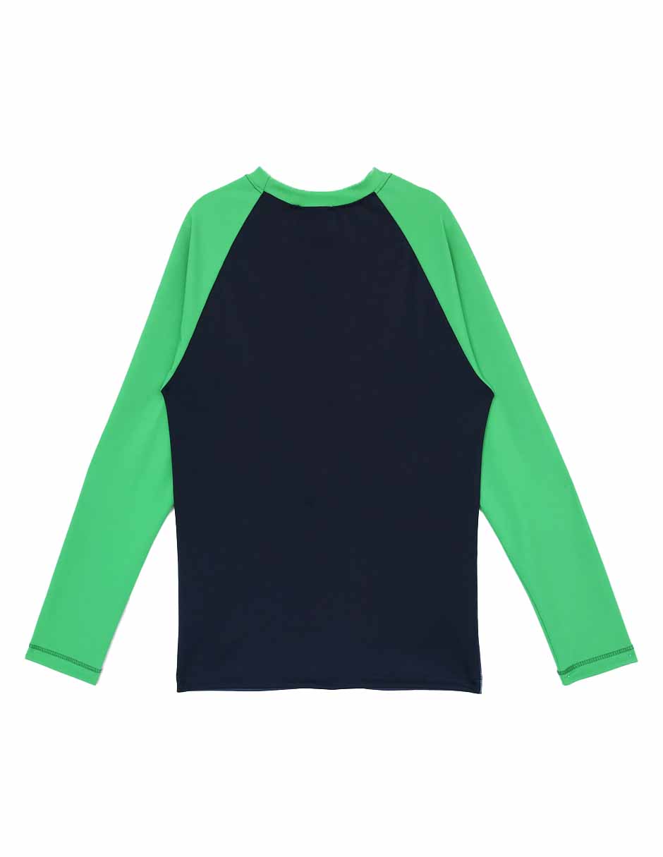 Wetshirt estampado gráfico para niño 1