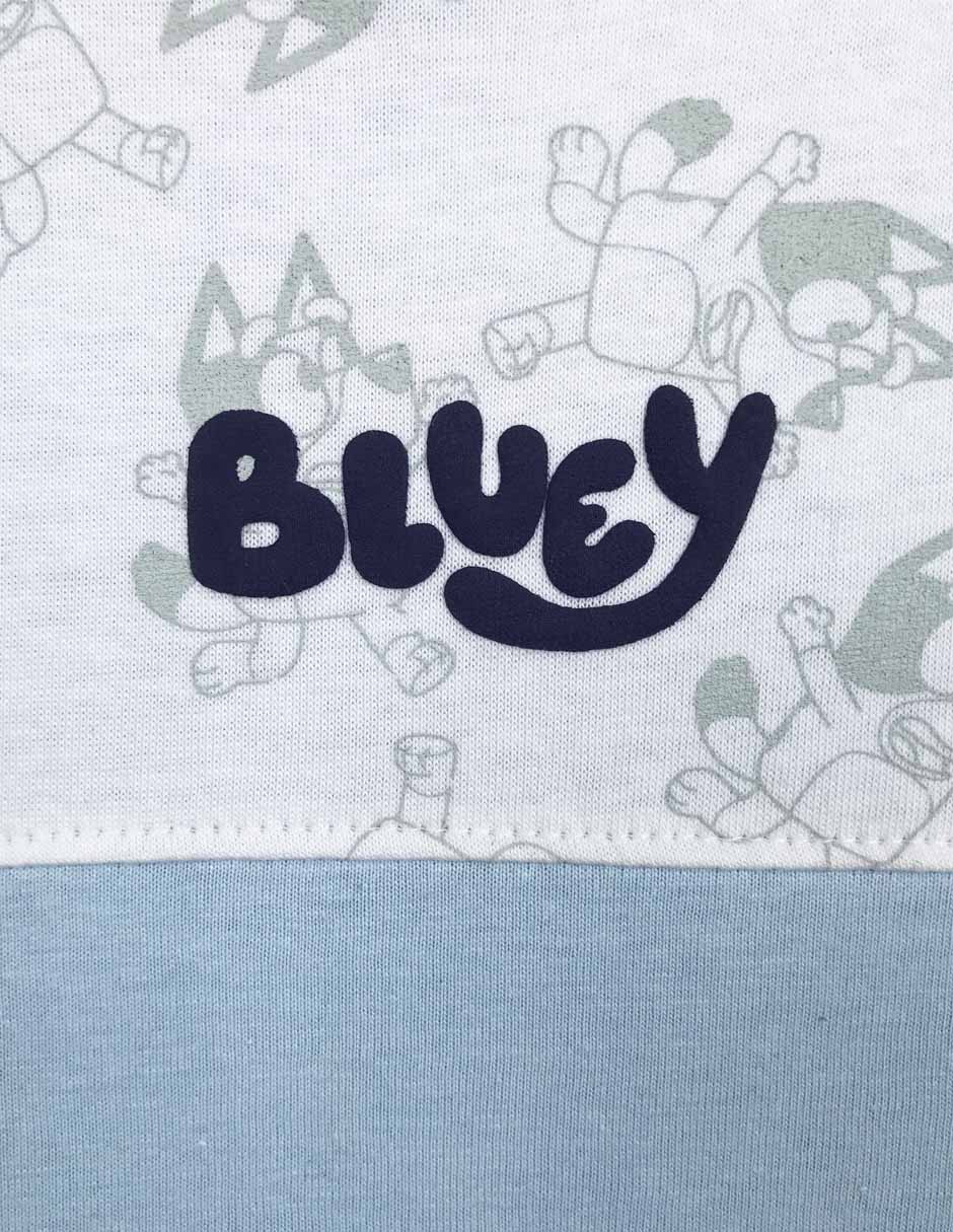 Playera Bluey manga corta para niño 3