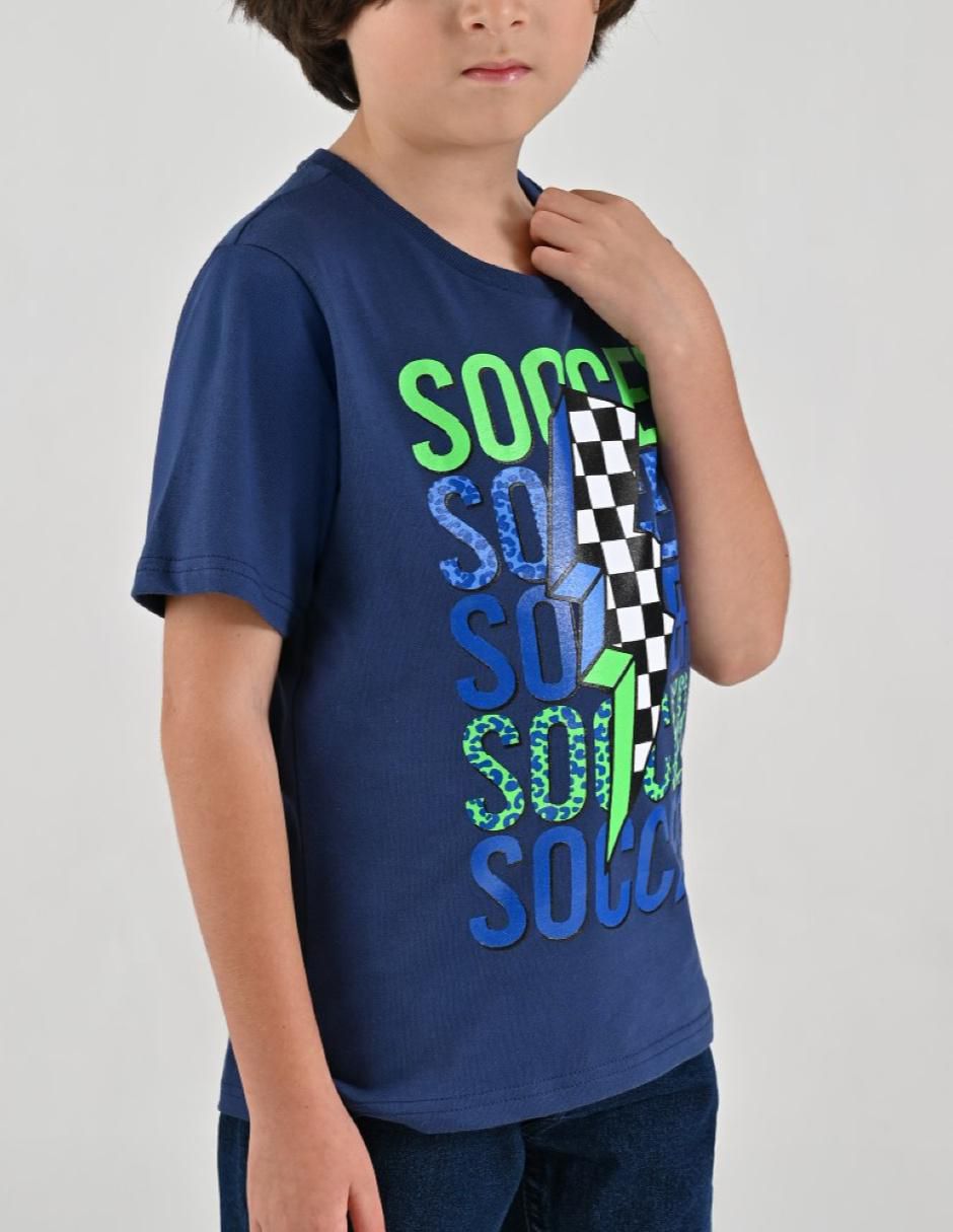 Playera manga corta para niño 3
